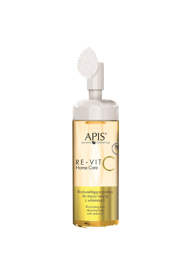 Spuma de curatare Re-Vit C APIS cu vitamina C pentru iluminare si revitalizare - 150 ml