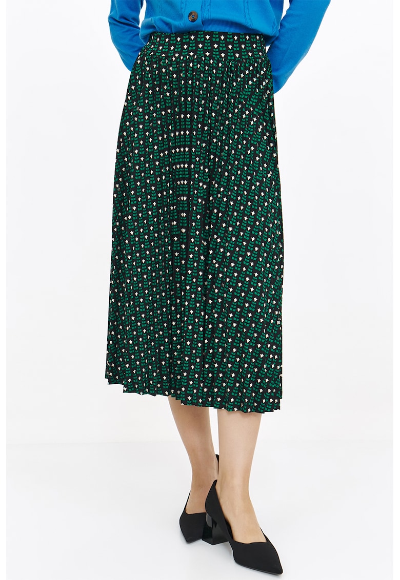 Fusta midi evazata Fusta midi evazata