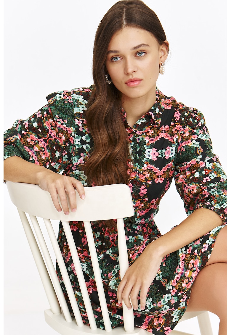 Rochie scurta cu model floral