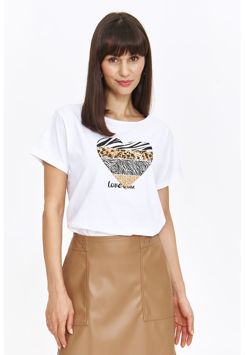 Tricou cu animal print Tricou cu animal print
