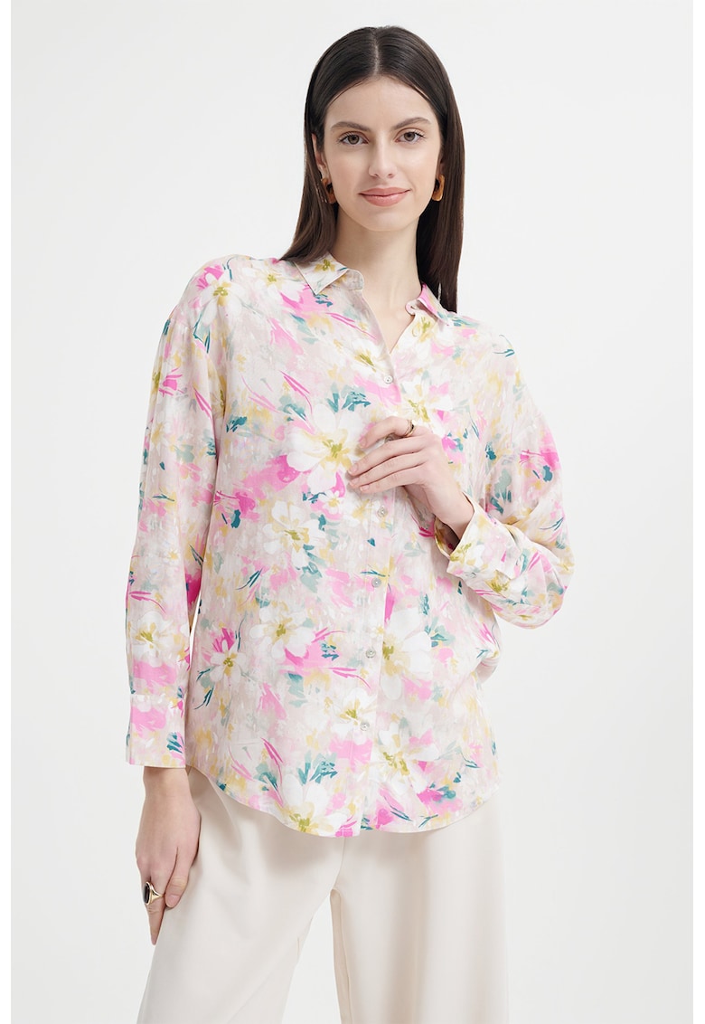 Camasa lejera cu model floral