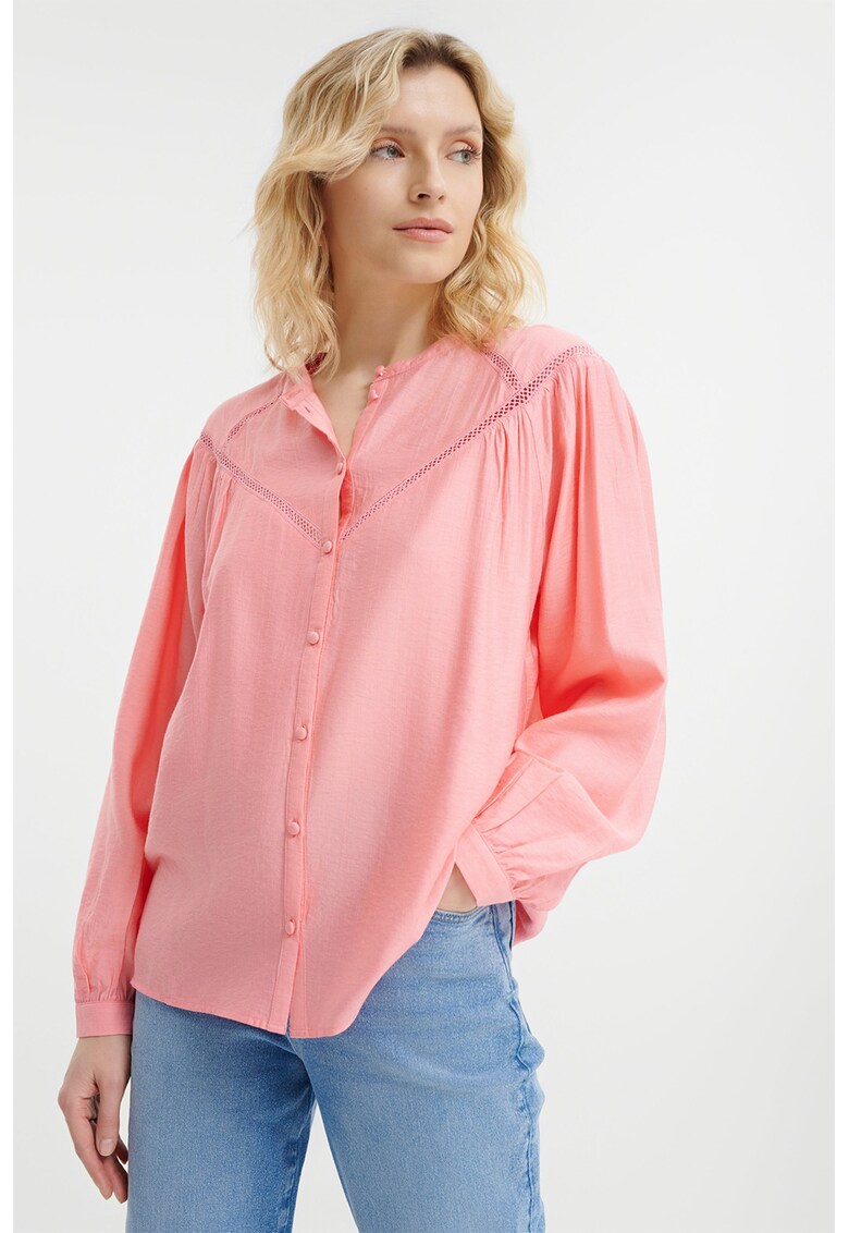 Camasa lejera cu perforatii