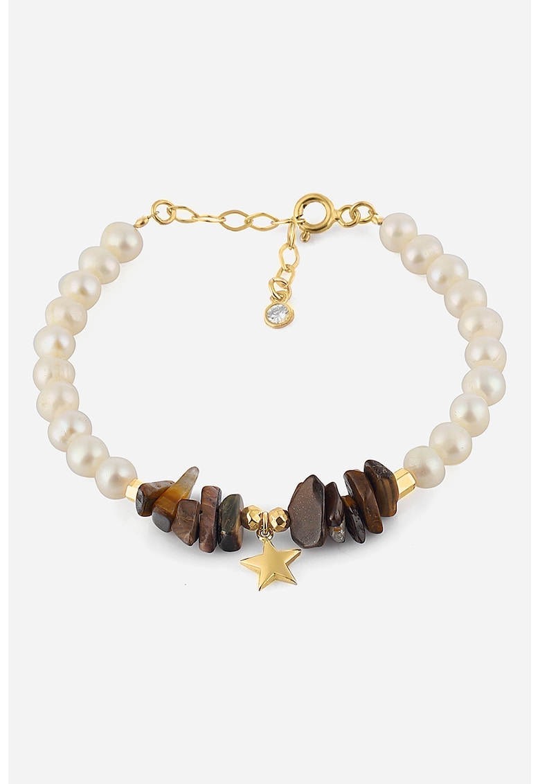 Bratara ajustabila cu talisman cu stea