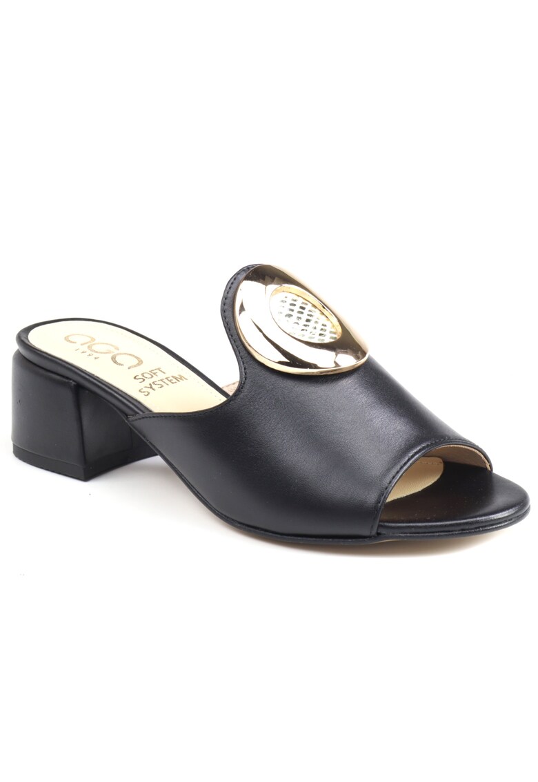Papuci dama PFA 1370.39.2250 - Negru