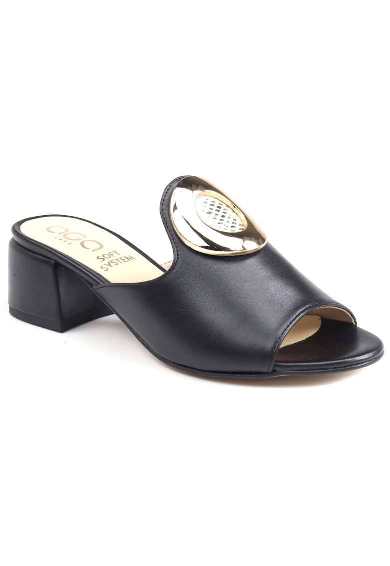 Papuci dama PFA 1370.39.2250 - Negru