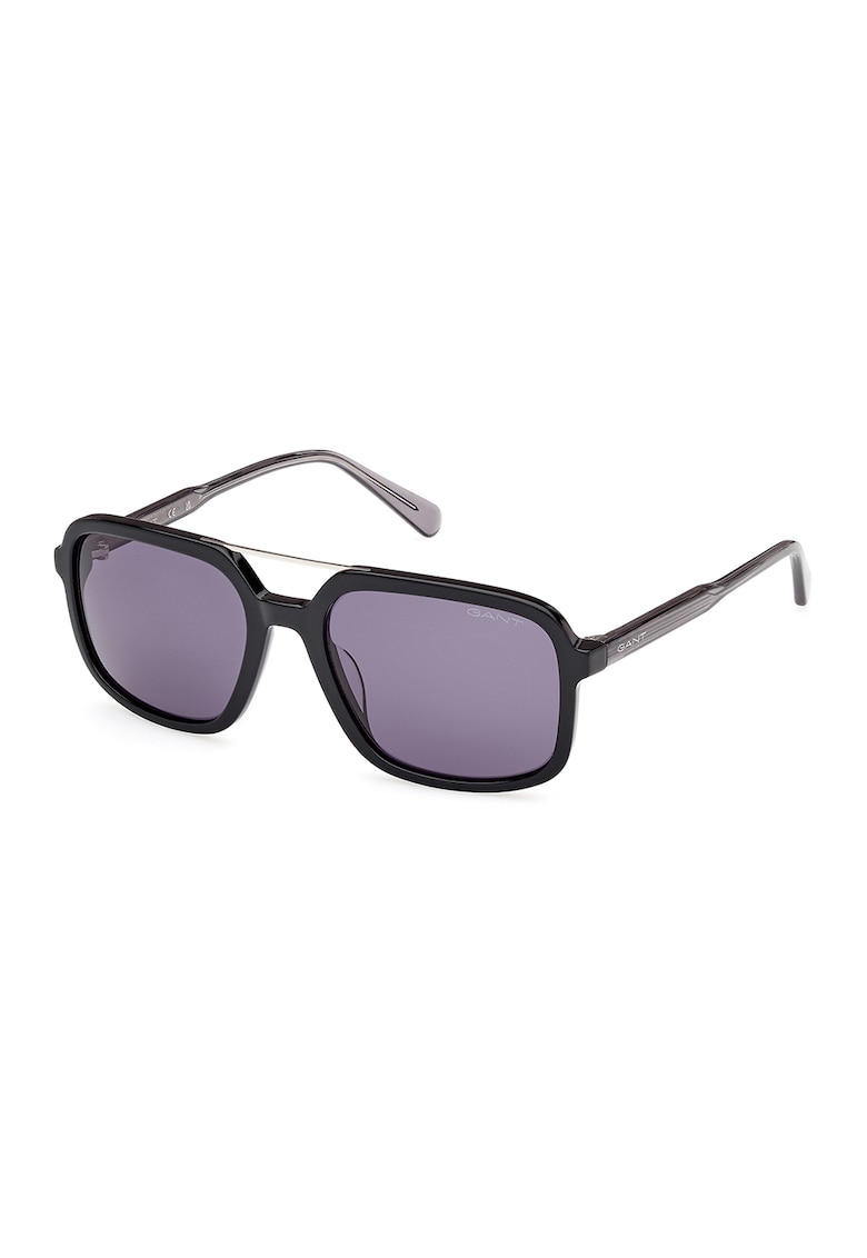 Ochelari de soare aviator patrati cu lentile uni