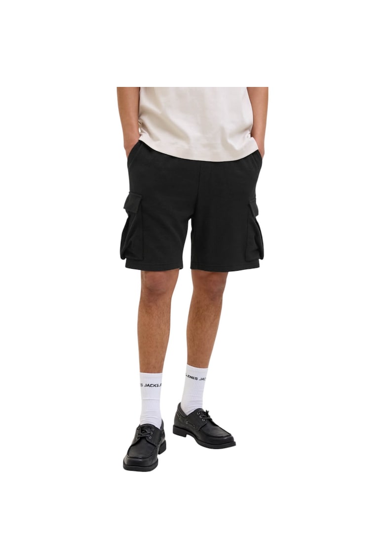 Short JACK &JONES Gordon Loui Cargo Mid 40965 - Negru