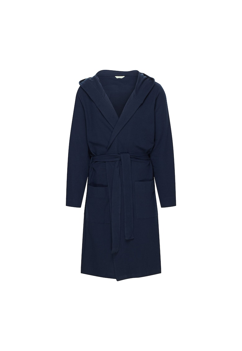 Halat barbati cu gluga Marine Bleumarin