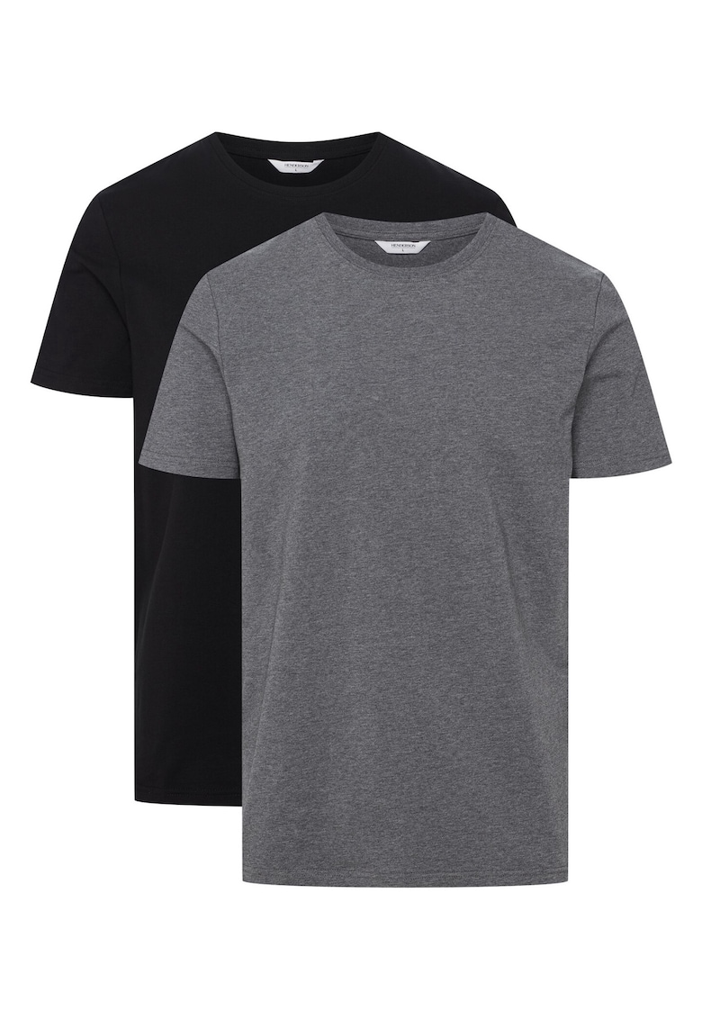 Tricou cu maneca scurta Move set de 2 perechi Negru - gri