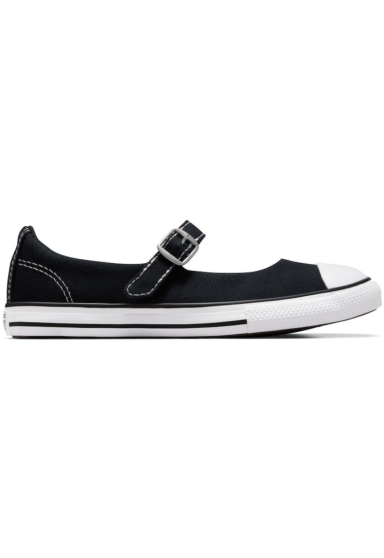 Flats Ct As Dainty Mary Jane - Negru