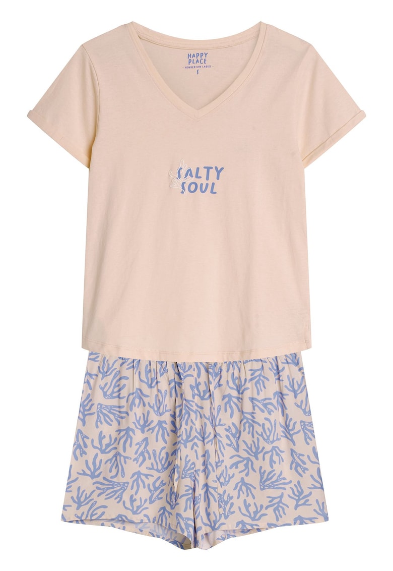 Pijama dama Nadar portocaliu