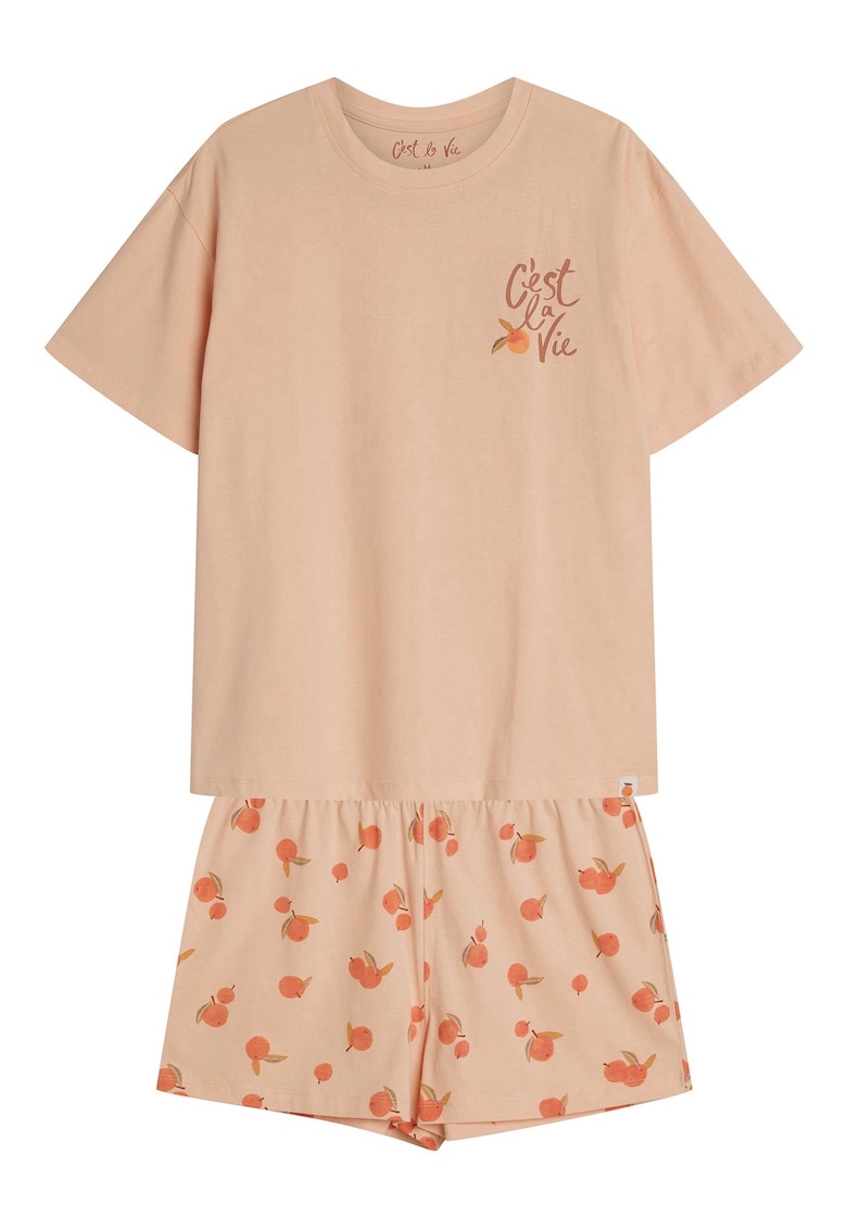 Pijama dama Naranja portocaliu