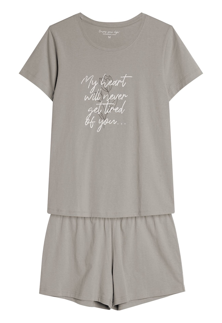 Pijama dama Naturaleza verde pal