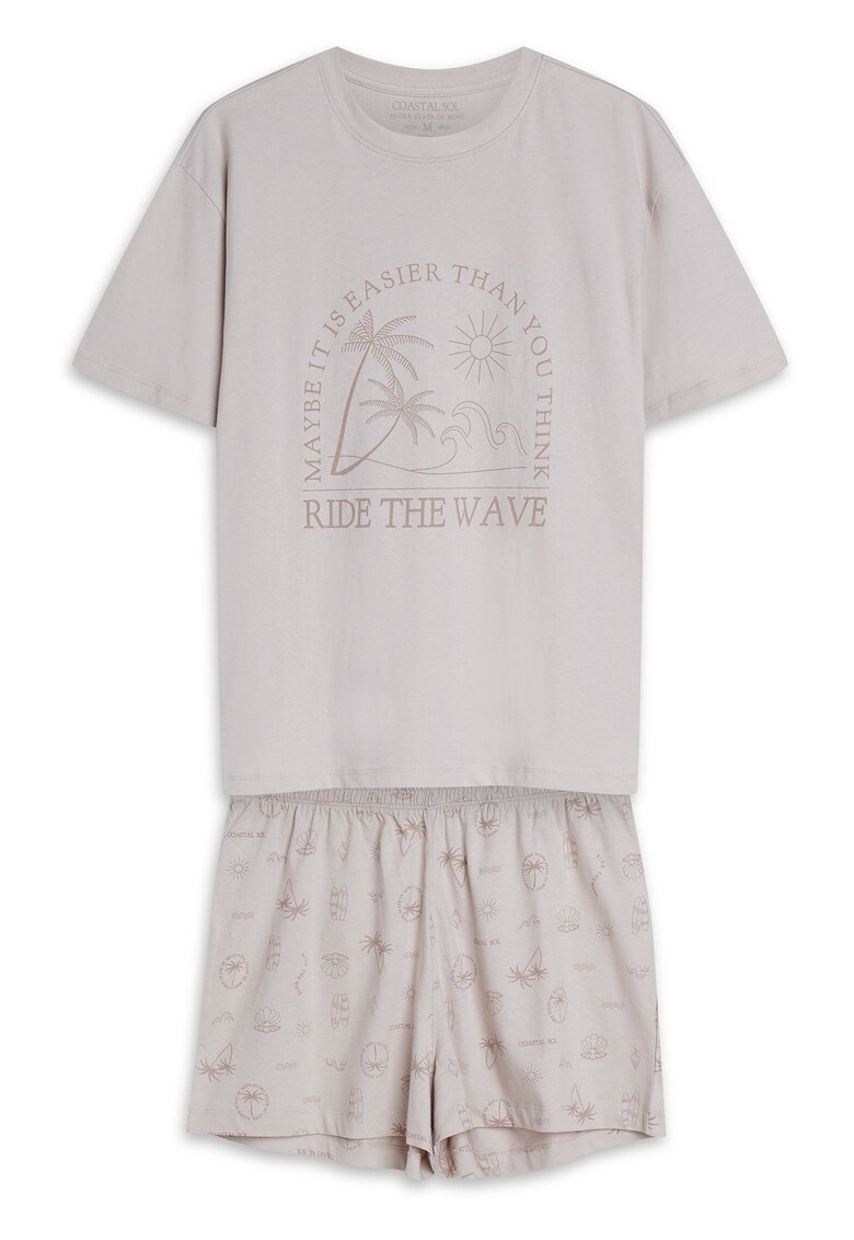 Pijama dama Nules bej