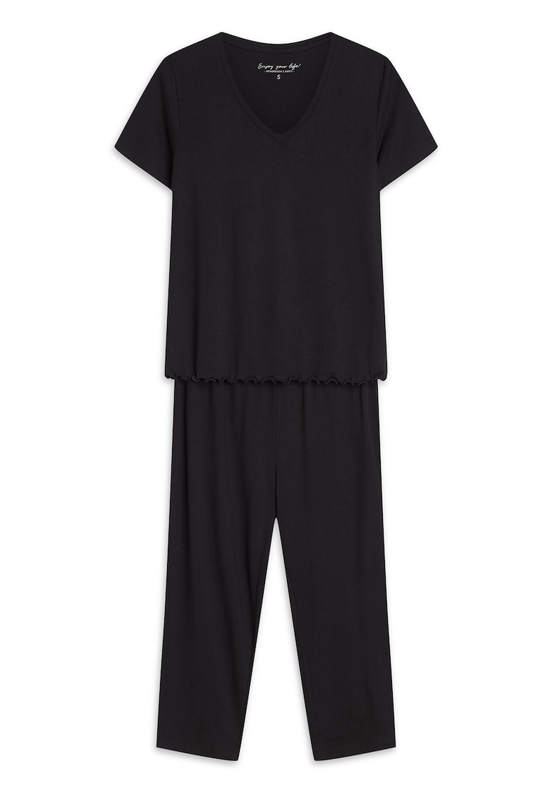 Pijamau dama Noves  negru