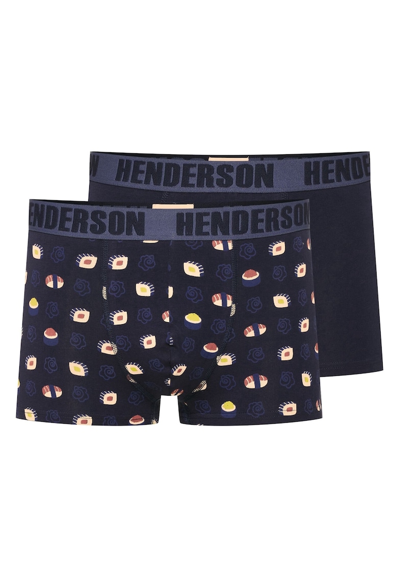 Boxeri Sushi set de 2 perechi albastru inchis