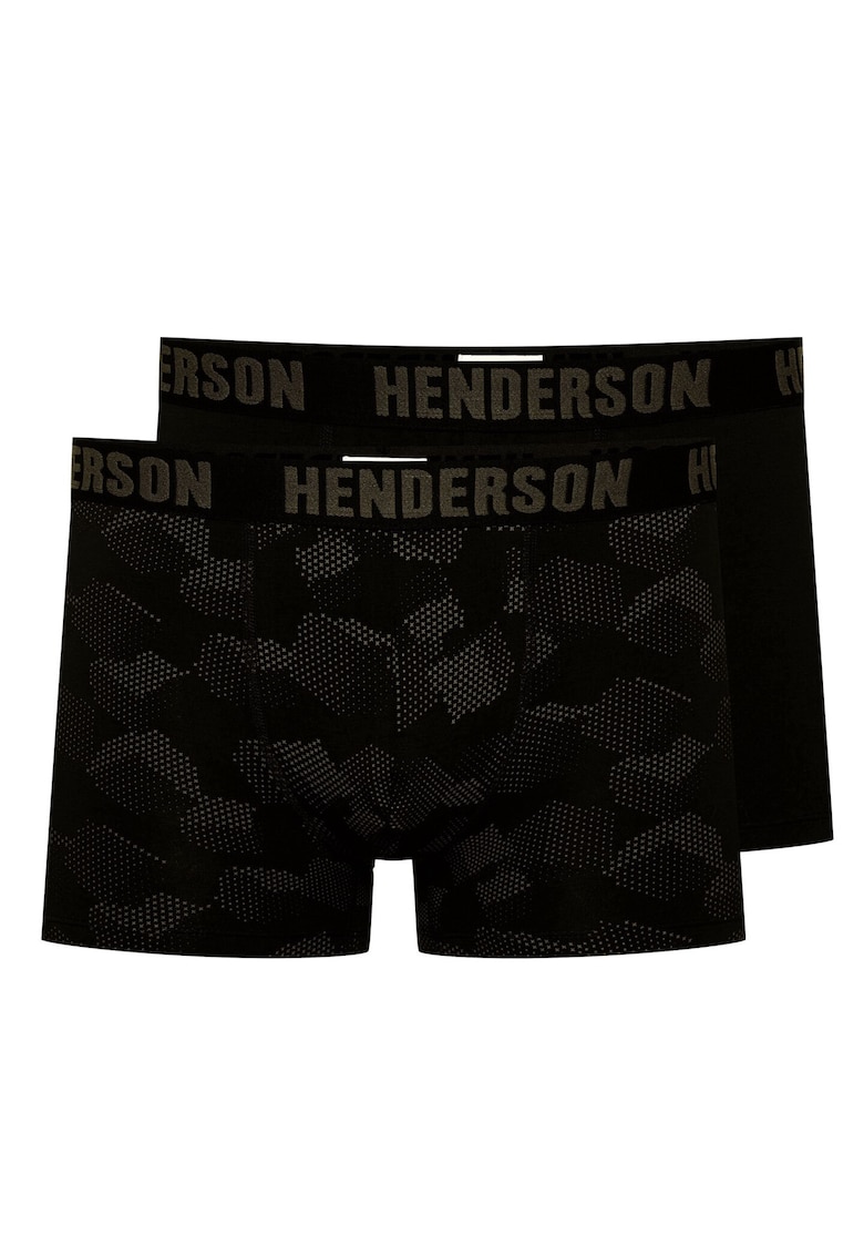 Boxeri (crac mai lung)Soul 2-pak gri - negru