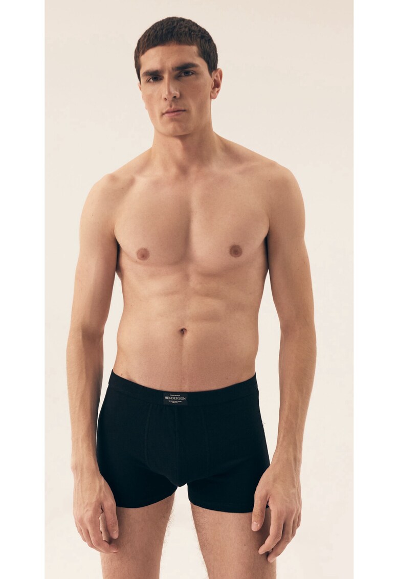 Boxeri barbati Main 3-pak Negru - Negru