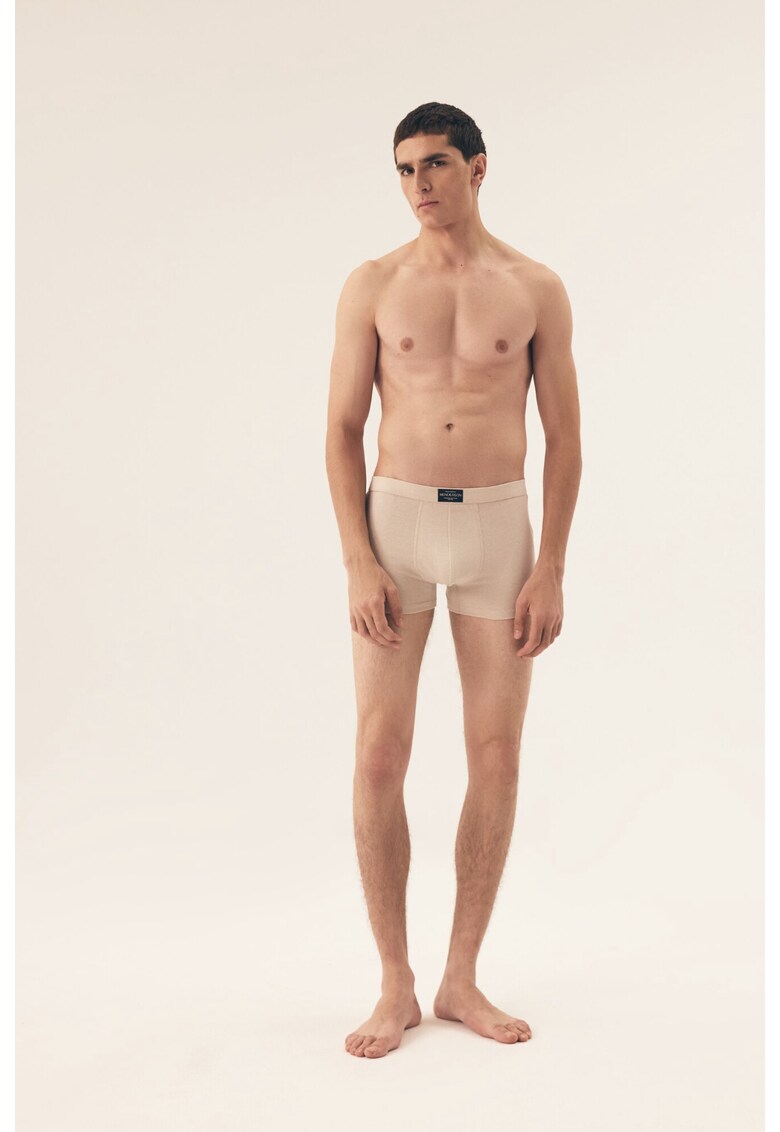 Boxeri barbati Main 3-pak Verde - bej - Multicolor