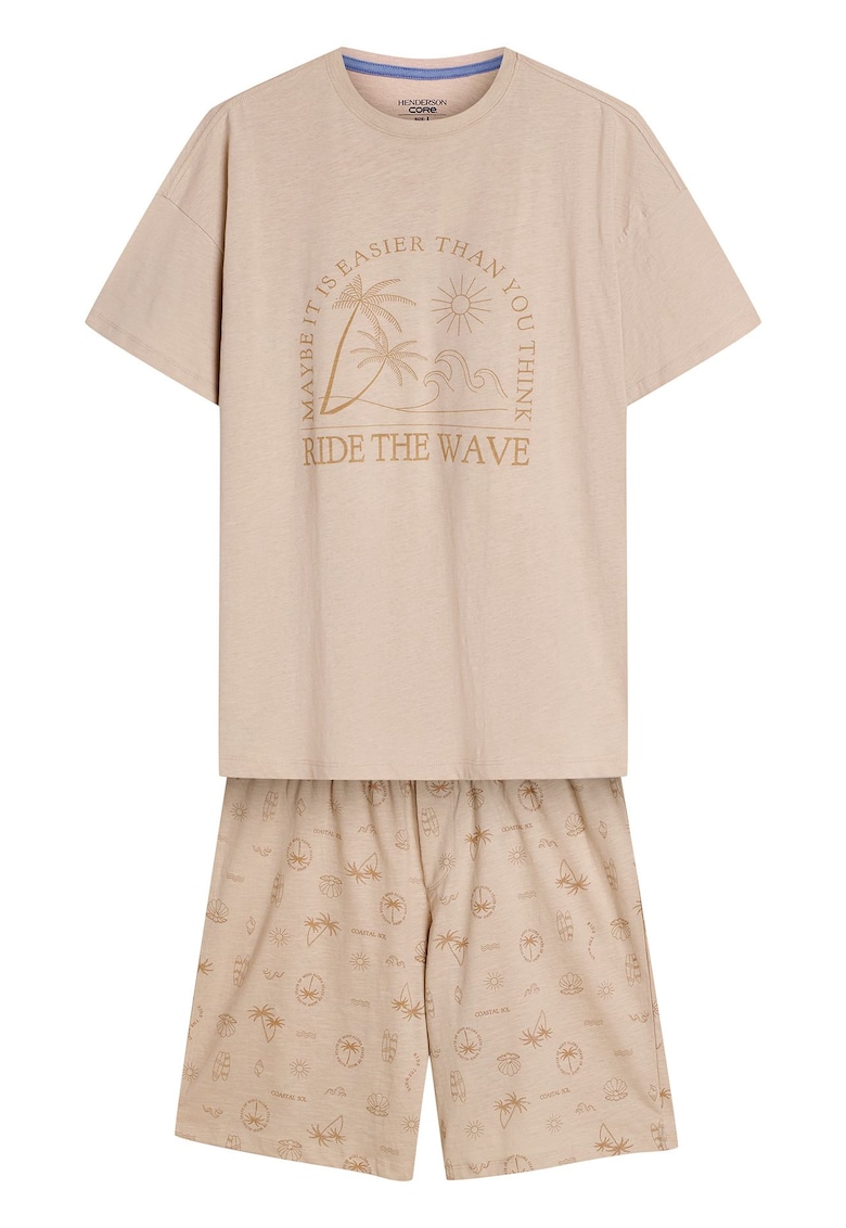 Pijama barbati Sand bej