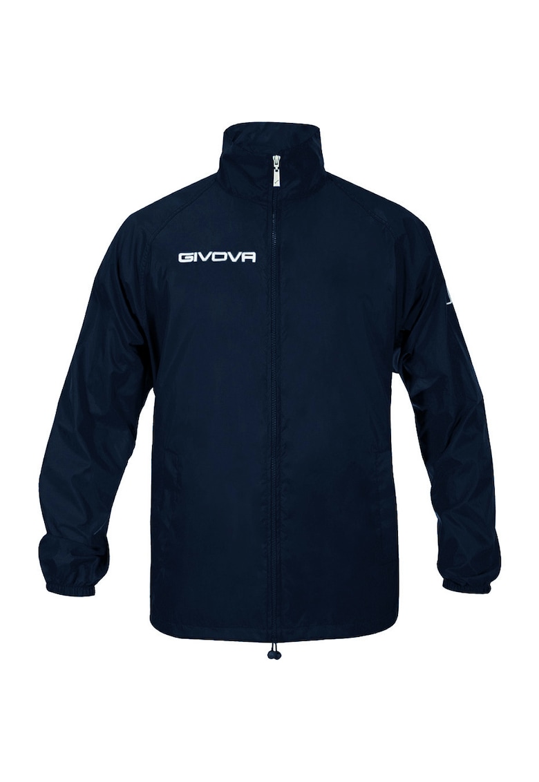 Jacheta de ploaie Basico - bleumarin - nailon - gluga ascunsa -