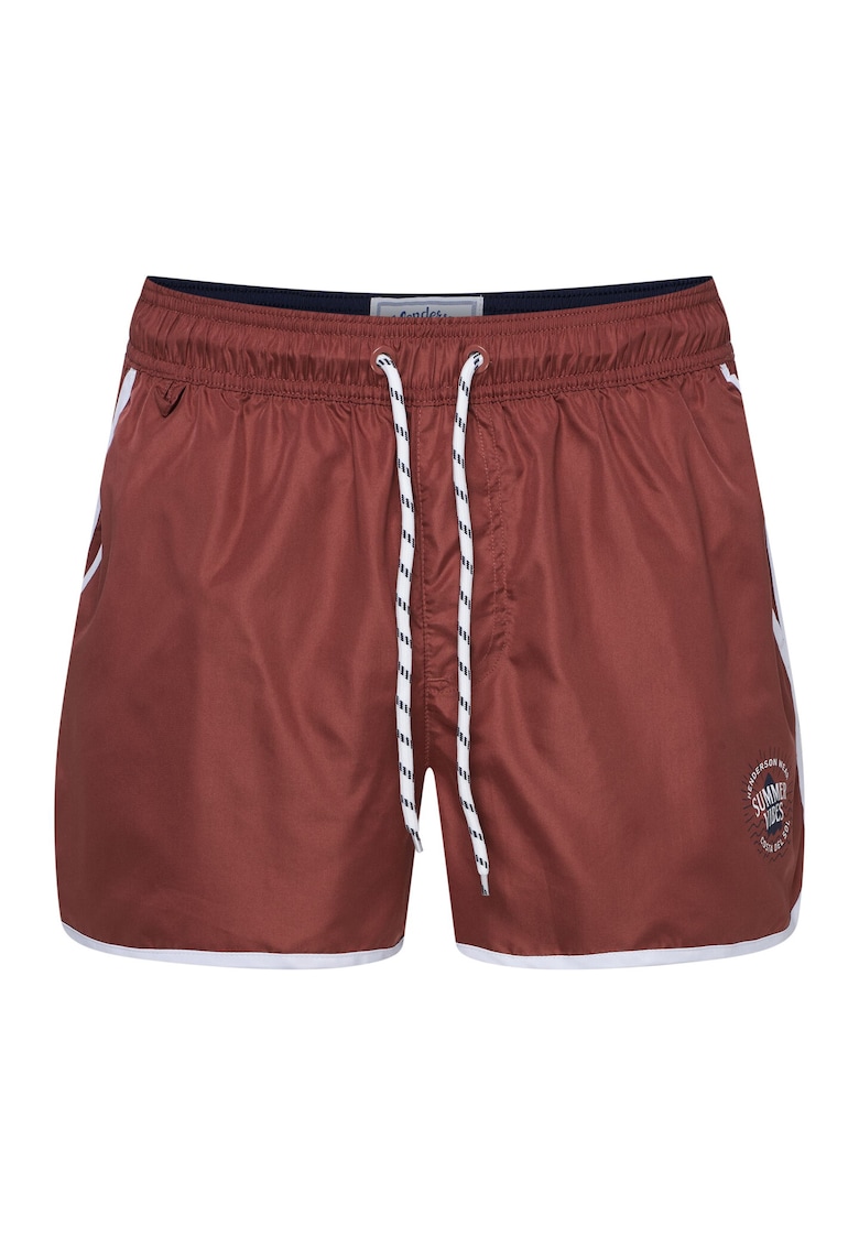 Pantaloni scurti de baie Raven Rosu