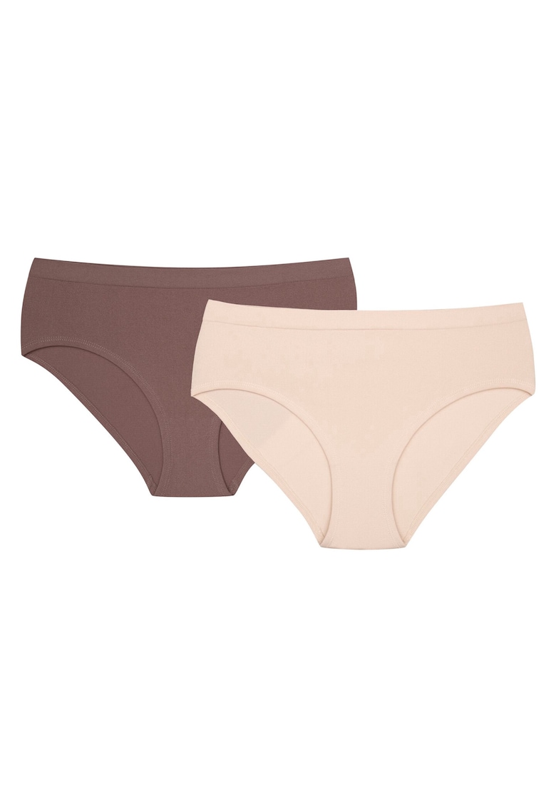 Chiloti tip short Bait - set de 2 perechi bronz - bej