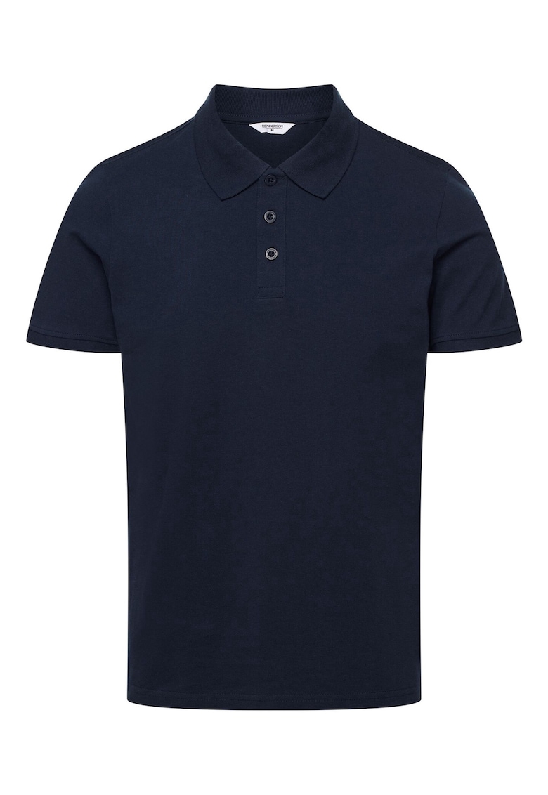 Tricou polo Bluemarin și Negru
