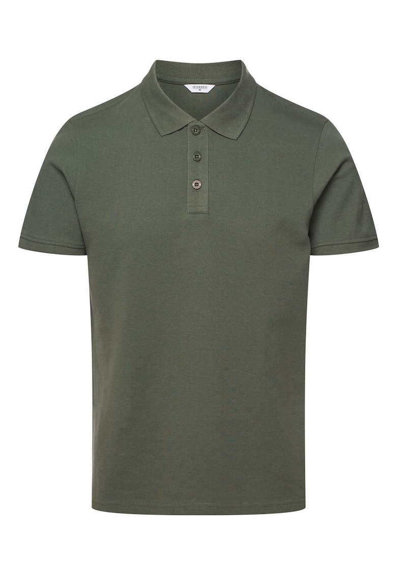 Tricou polo Mile Khaki - Verde