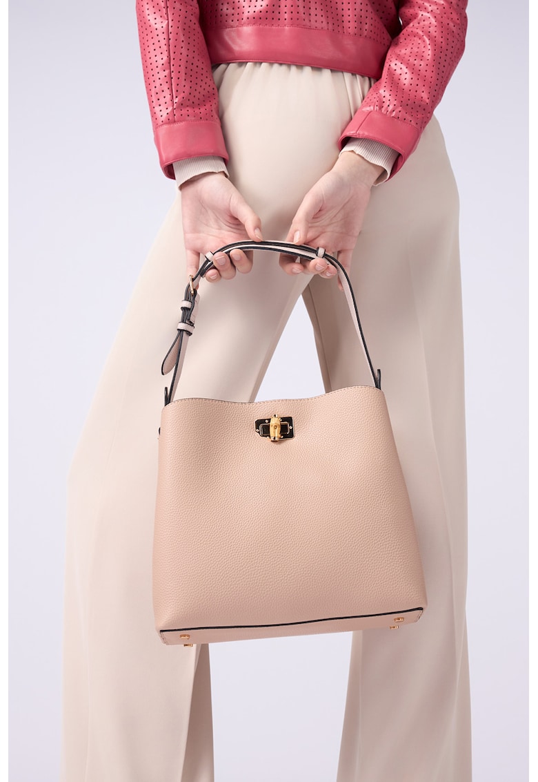 Geanta din piele ecologica cu maner