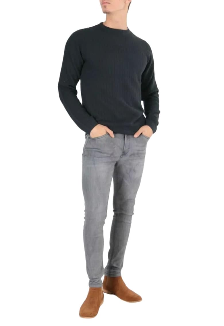 Pulover barbati - Acril - Negru -