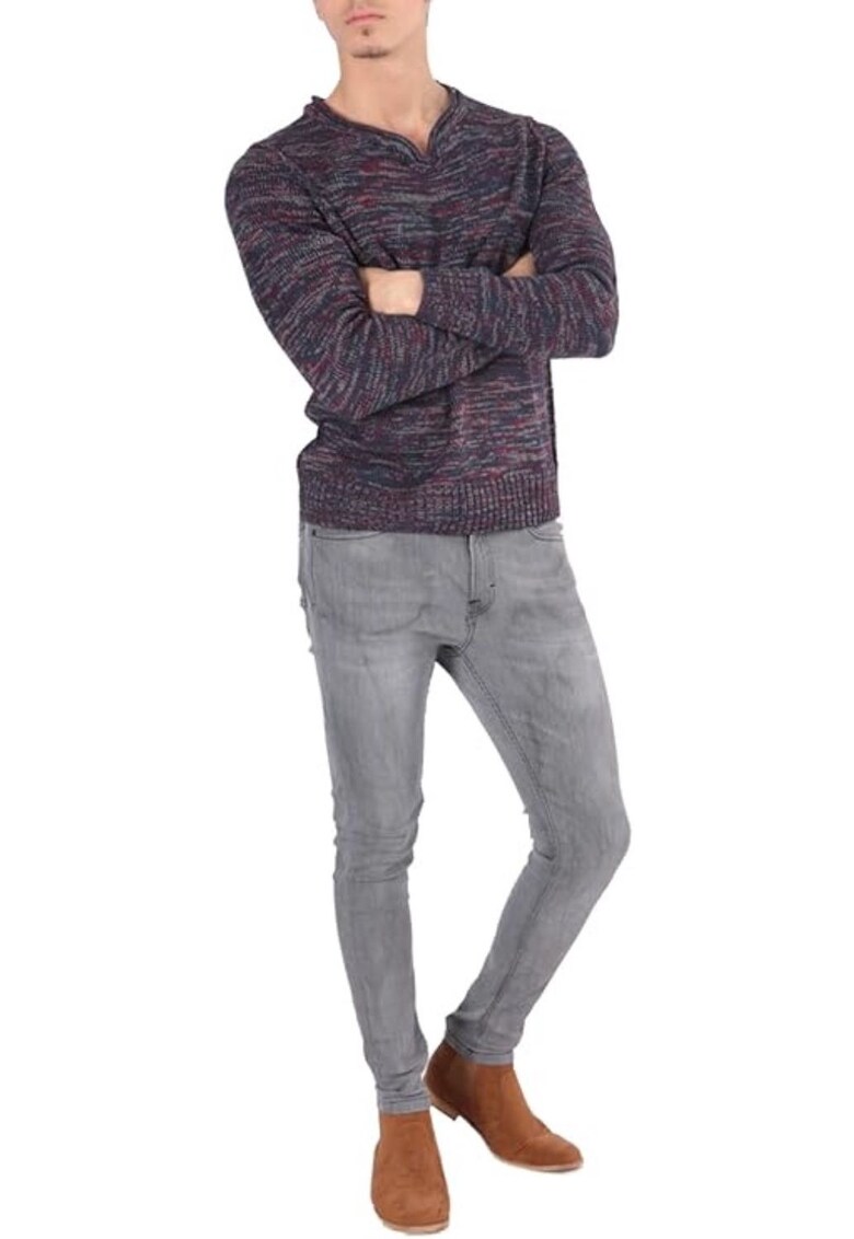 Pulover barbati acril - Multicolor