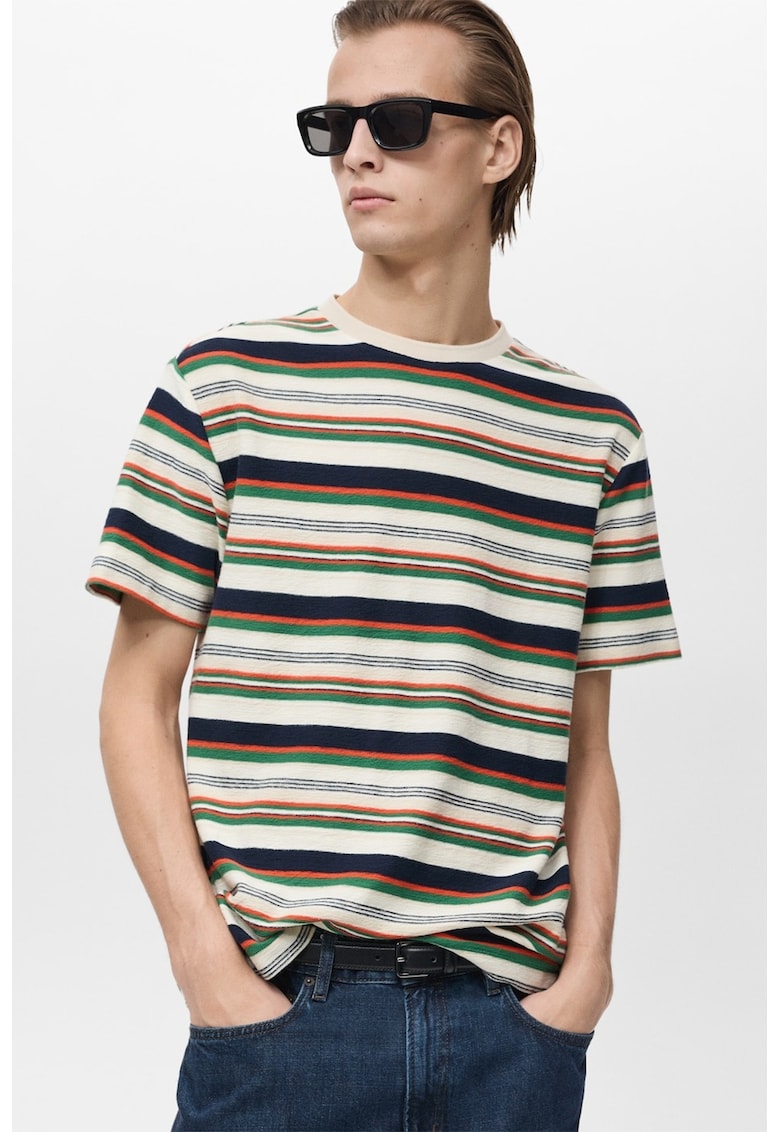 Tricou cu decolteu rotund
