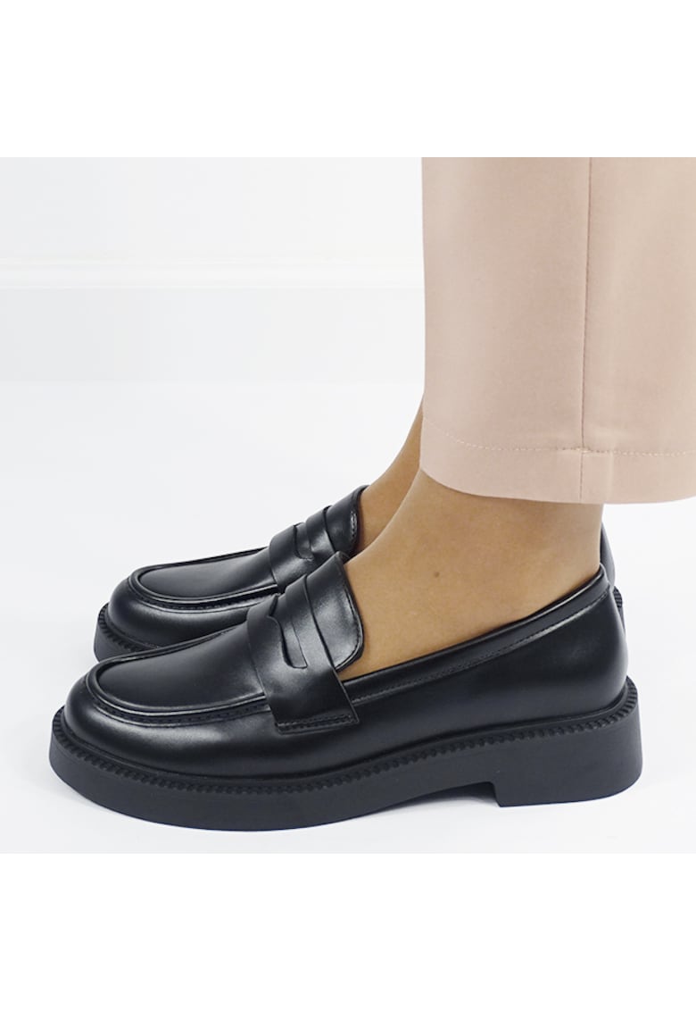 Mocasini negri de tip loafers 1817 03 16600