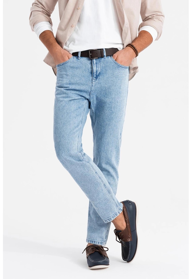 Blugi regular fit - Albastru deschis