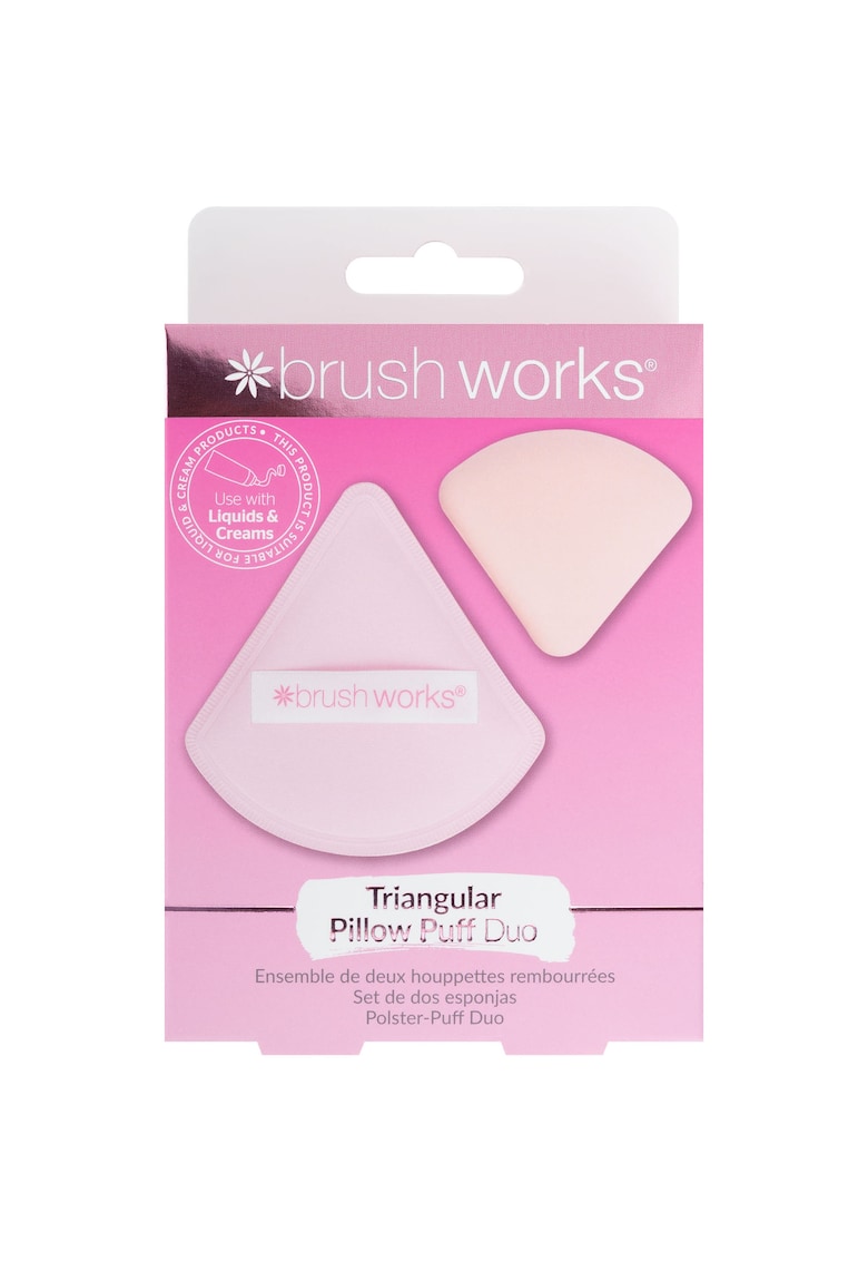 Puf pentru pudra Triunghiular Pillow 2 buc
