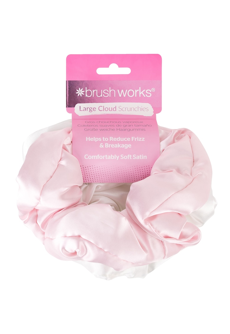 Elastic de par  Large Alb & Roz 2 buc