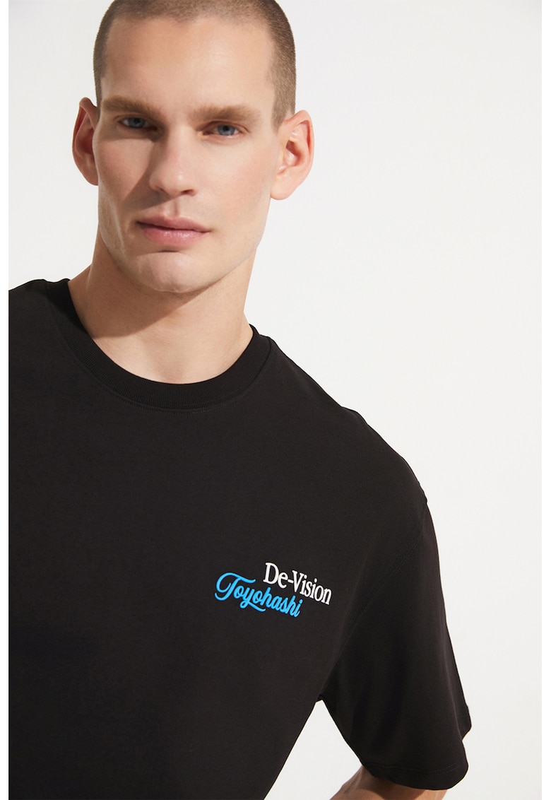 Tricou lejer de bumbac cu imprimeu