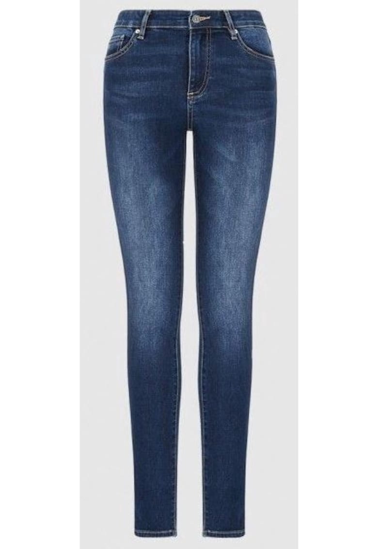Armani Exchange Blugi super skinny cu push-up