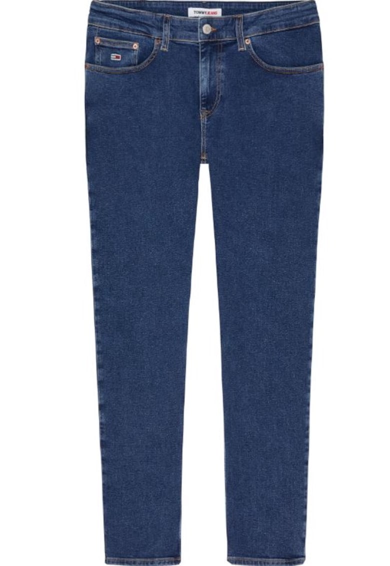 Tommy Jeans Blugi de dama - Bumbac - Bleumarin - Bleumarin