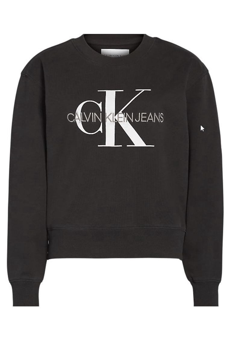 Calvin Klein Jeans Bluzon cu logo supradimensionat -