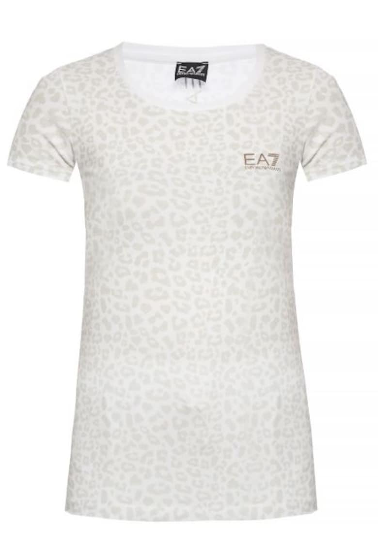 EA7 Tricou - Emporio Armani - gri - 654968 - Alb murdar