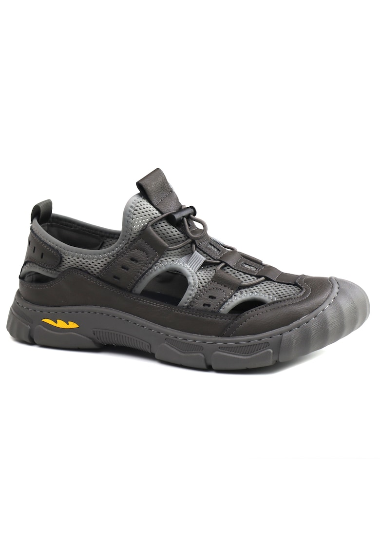 Pantofi barbati decupati A93001 - Gri