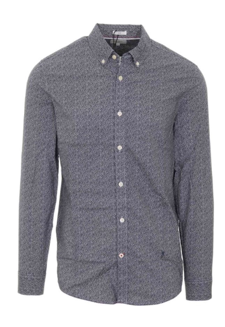 Camasa cu croiala slim Bastford - Bleumarin