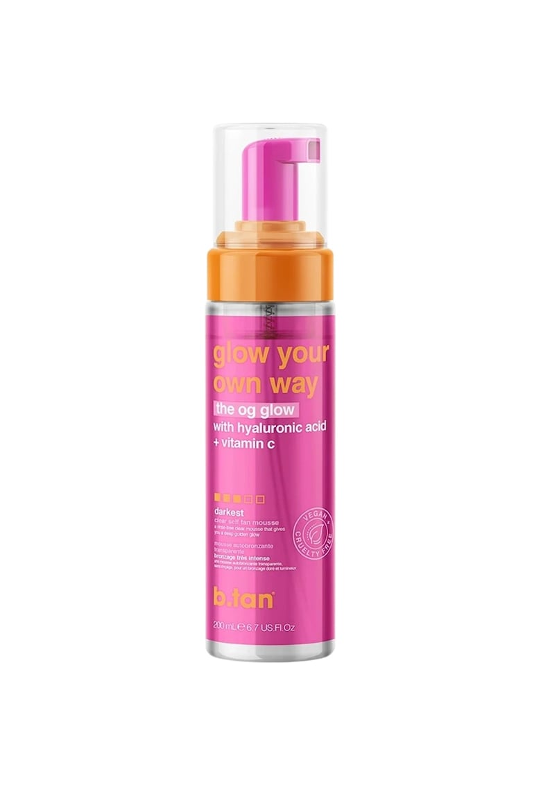 Glow your own way selftan mouse Spuma autobronzanta 200 ml