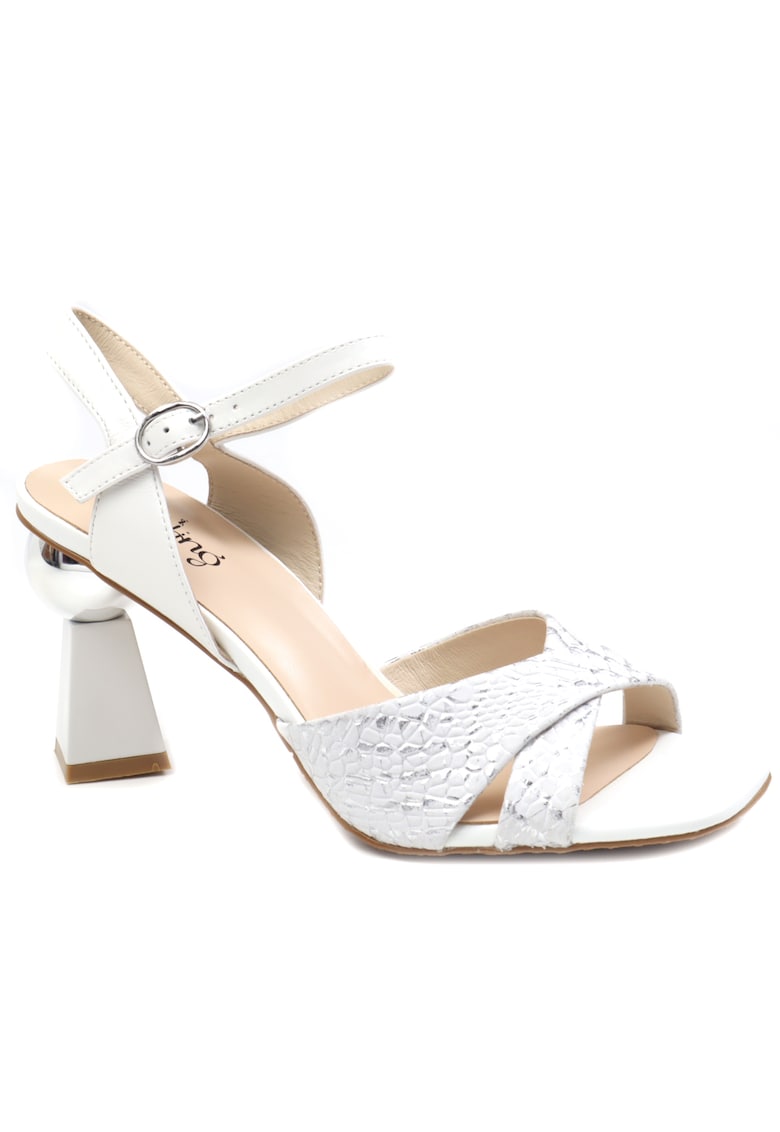 Sandale dama 25 016 01 - Alb