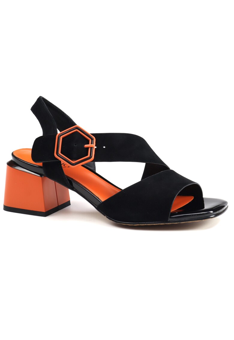 Sandale dama 25 010 01 - Negru