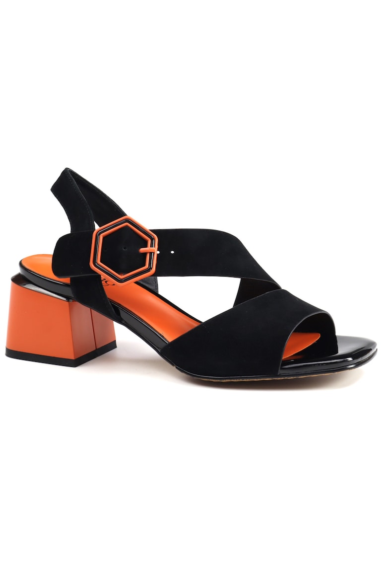 Sandale dama 25 010 01 - Negru