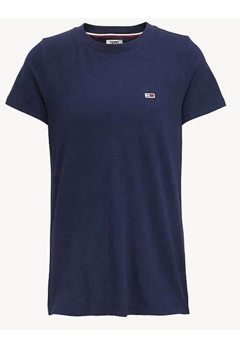 Tommy Jeans Tricou dama - Albastru - Bleumarin