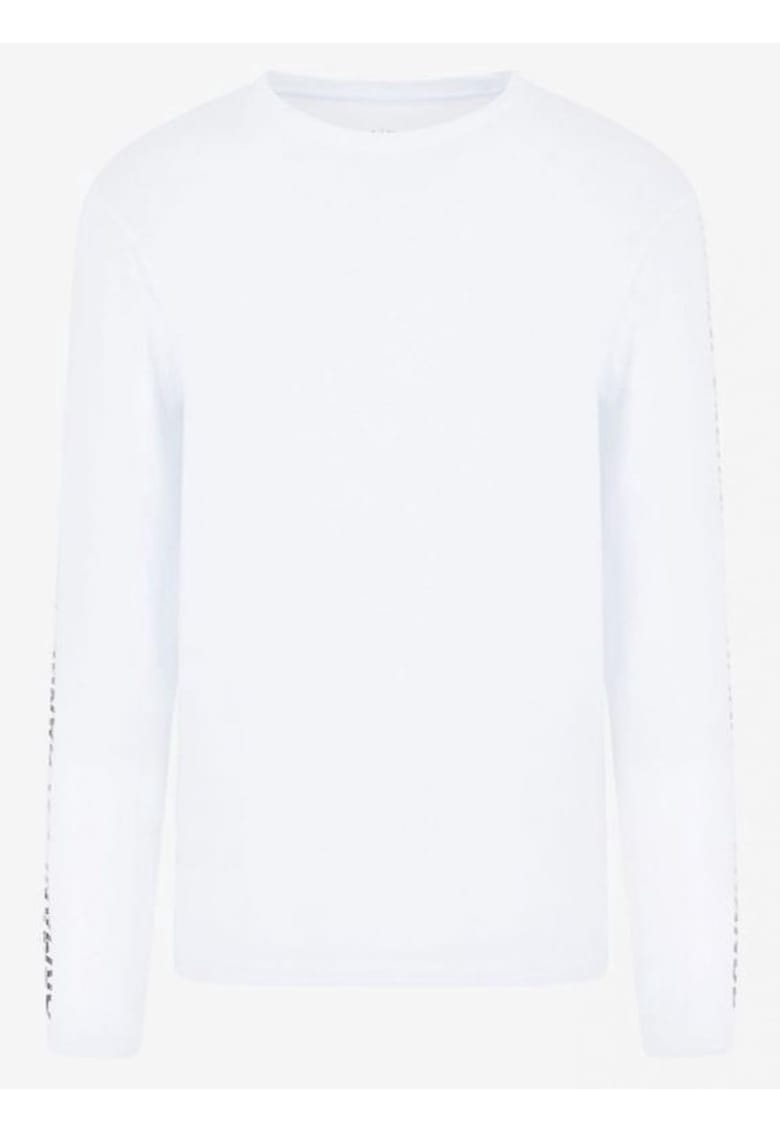 Armani Exchange Bluza uni cu decolteu la baza gatului -